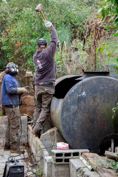 Faire démenteler et enlever sa cuve à fuel entre Istres et Salon de Provence