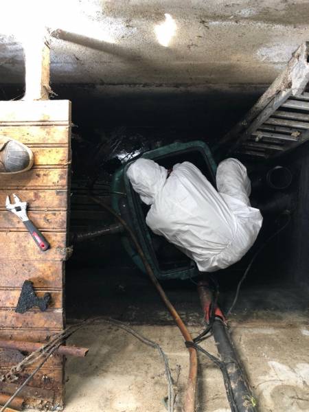 Une cuve à fioul comme neuve avec la technique de la stratification à Rognac, Etang de Berre (13)